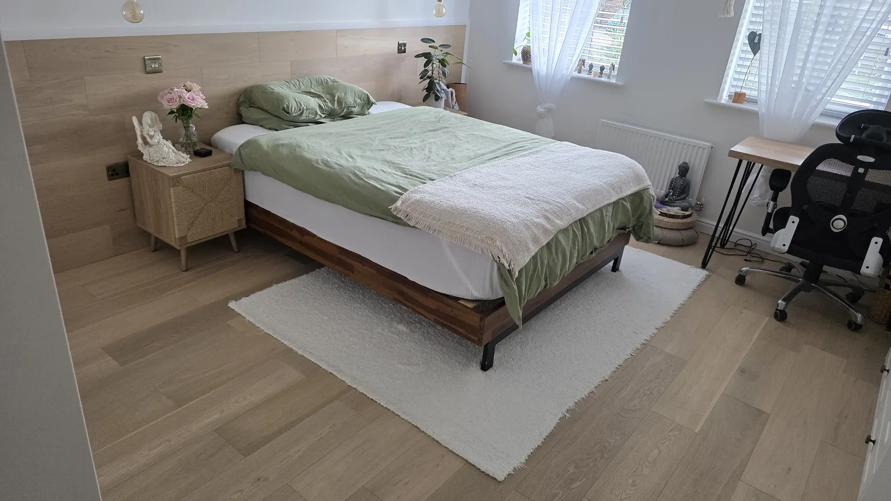 Finished bedroom renovation