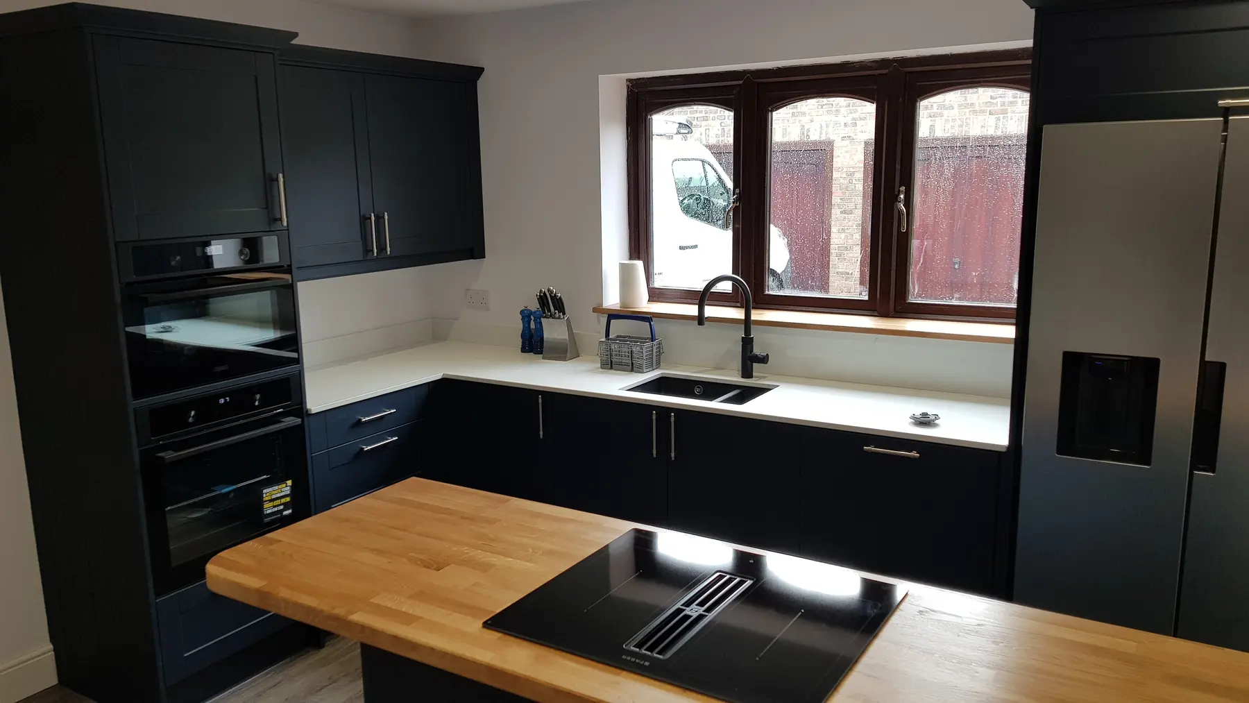 Finished Wren kitchen in Long Marston