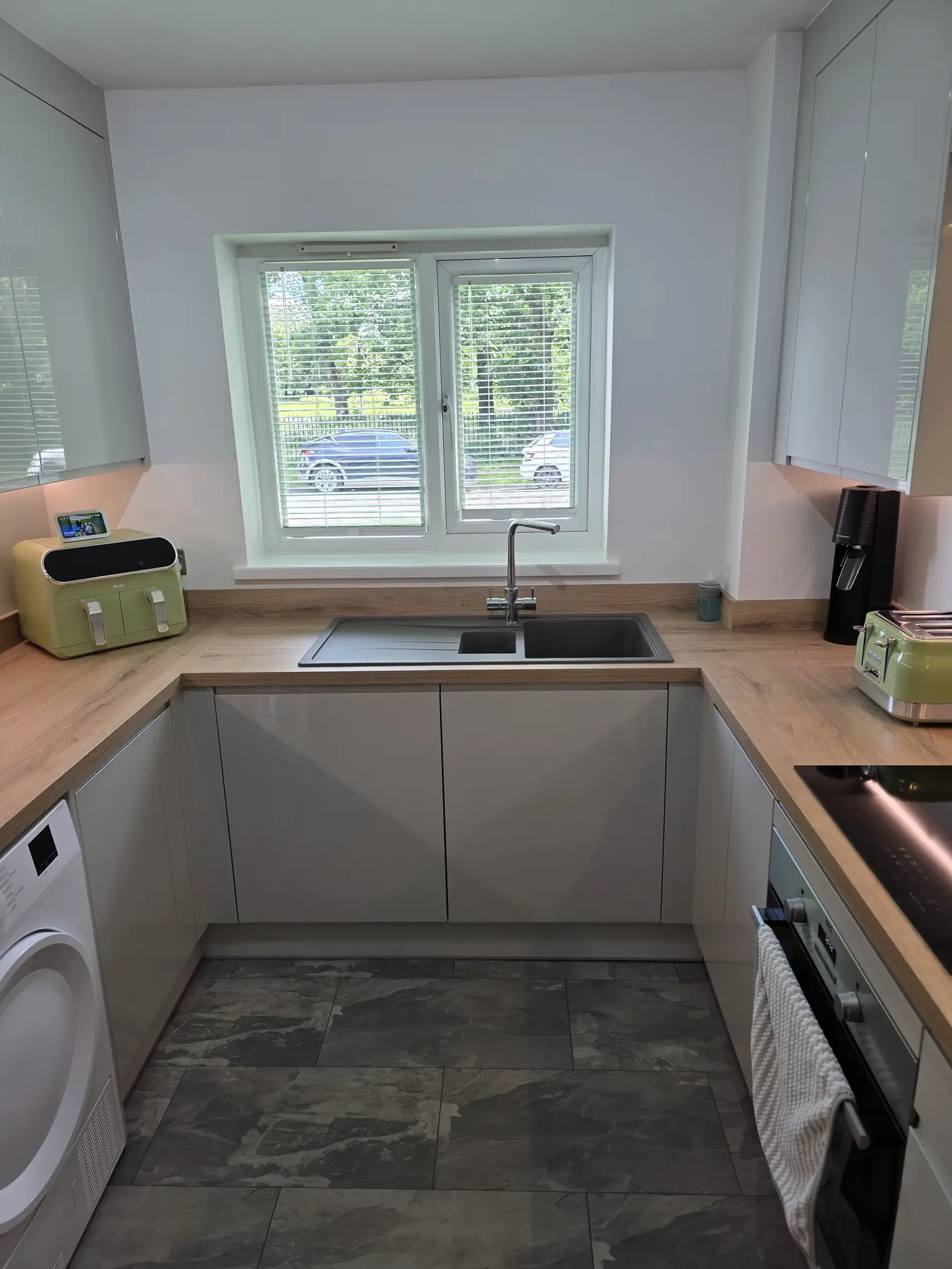 Completed sink and worktop area