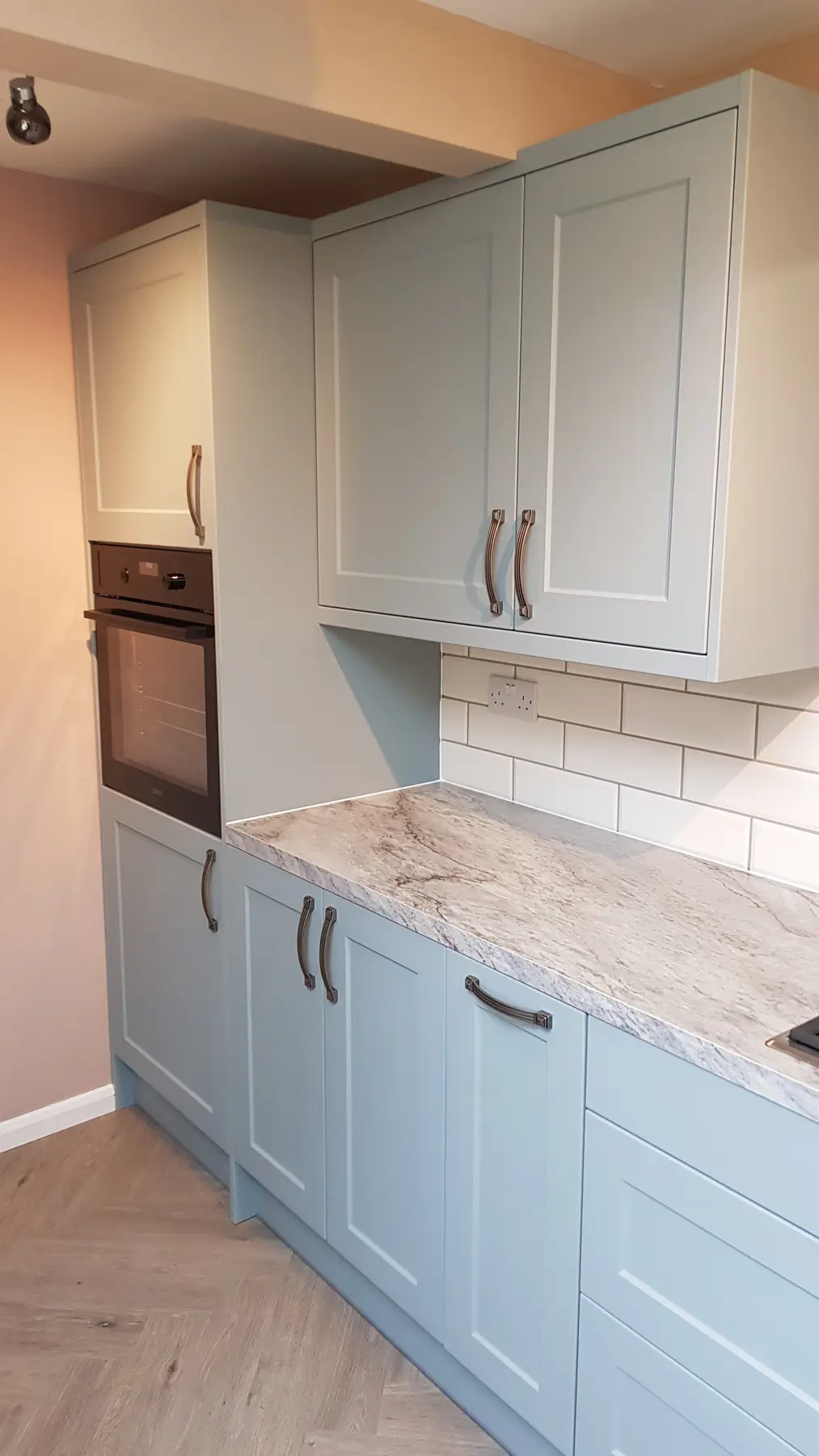 Kitchen island detail