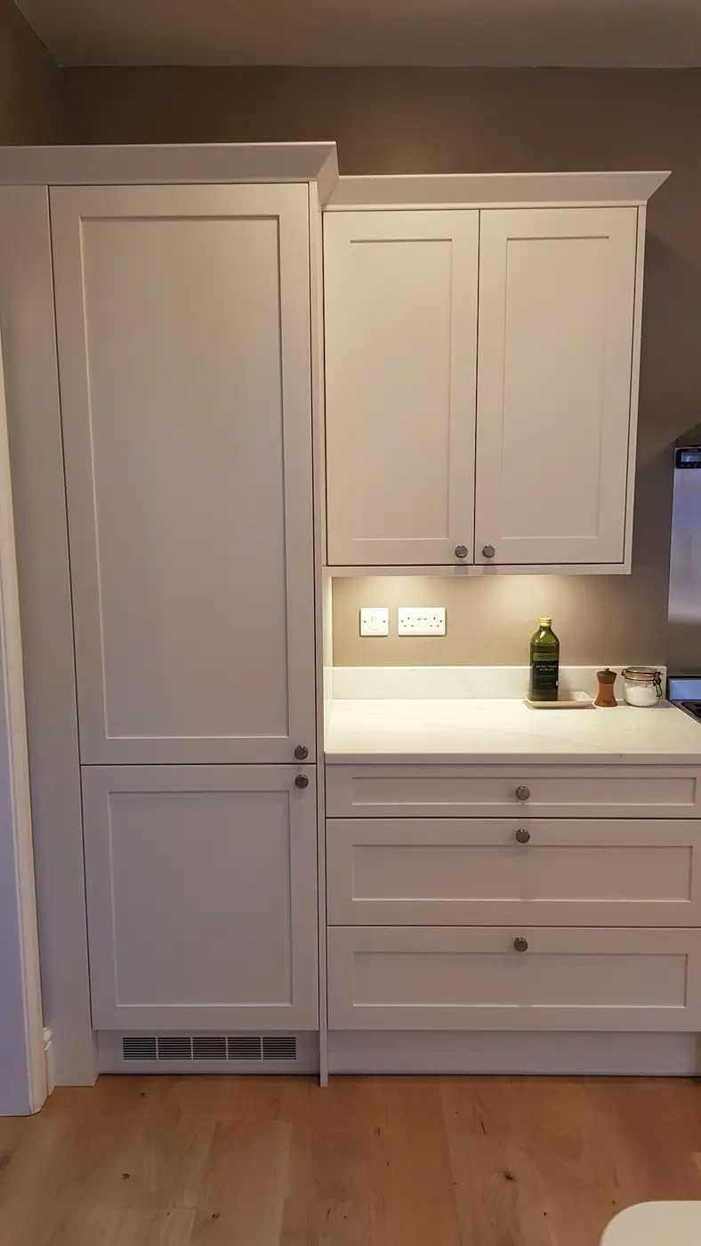 Full-height fitted cabinetry